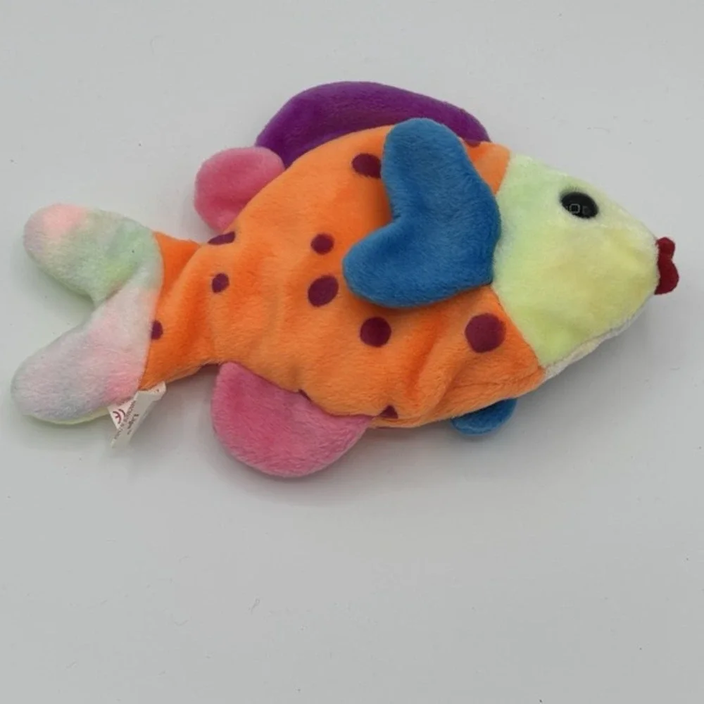 TY The‎ Original Beanie Babies 'Lips' The Fish RARE 1999